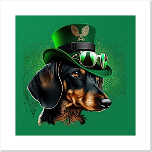 Dachshund St. Patrick's Day Posters and Art